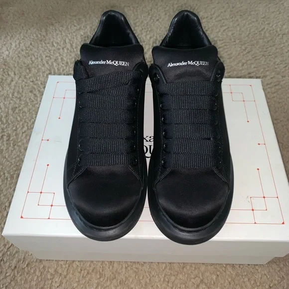 Alexander McQueen Black Sneakers - Picture 1 of 16